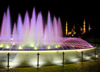 Sultan Ahmed Mosque (the Blue Mosque), Istanbul, Turkey