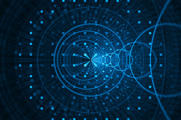 Blue abstract background