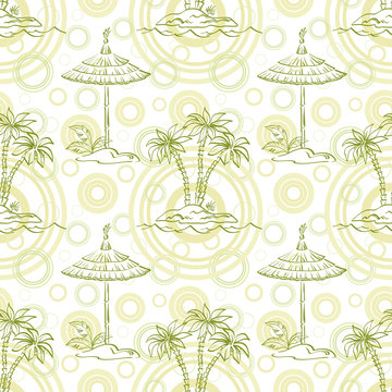 Seamless Exotic Pattern