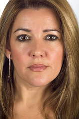 Obraz premium real woman brunette