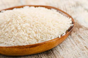 Rice in bowl