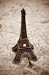the Eiffel Tower in Paris, France