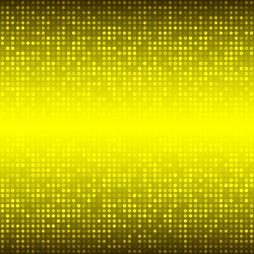 Abstract Yellow Technology Background, Vector Illustration