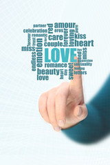 love wordcloud