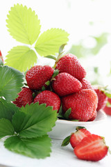 juicy berries strawberries