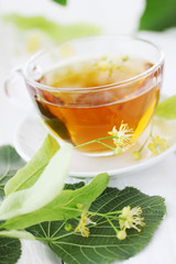 cup of lime tea