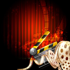 Fototapeta premium Cinema Background