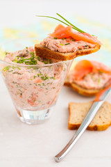 salmon spread