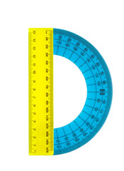 Alphabet rulers and protractors