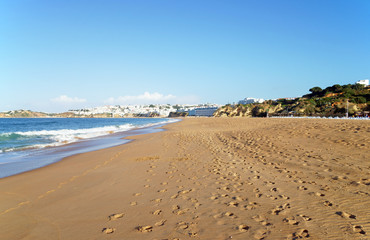 Beach in Portugal in the Algarve