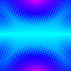 Abstract disco background with circles and dots