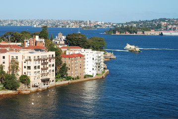 The North shore of Sydney, Australia