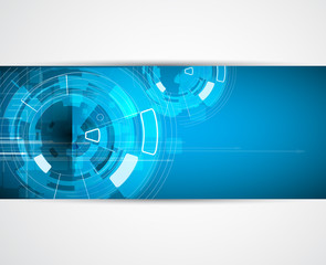Obraz premium infinity computer new technology concept business background