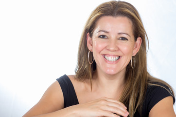 modern and fun woman