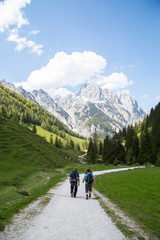 Fototapeta na wymiar Tour Mountain w Alpach