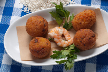 suppli' di gamberi