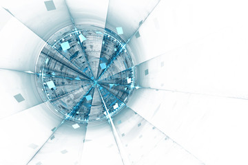 Blue abstract background