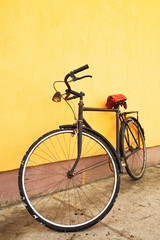 Obraz na płótnie Canvas Old vintage bicycle