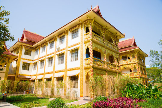 Thai Buddhist traditional palace