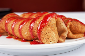 Pancakes with cottage cheese