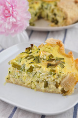 Zucchini Crostata Quiche