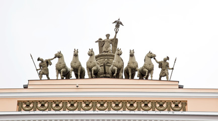 Obraz premium Triumphal chariot