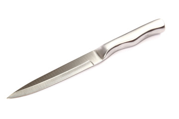 Kitchen knife isolated on a white background.