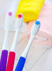 toothbrushes