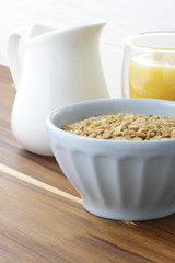 Delicious healthy breakfast