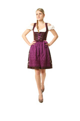 Frau im Dirndl
