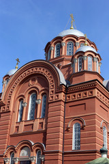 Fototapeta na wymiar Katedra św Hotkovskogo klasztor Pokrovsky.