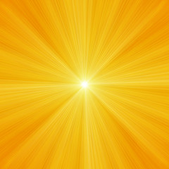 shiny sun rays abstract summer background - obrazy, fototapety, plakaty