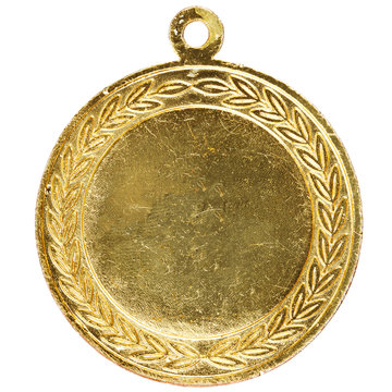 Old gold medal