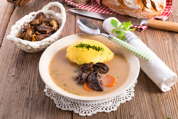 mushroom soup