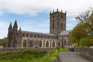Fototapeta premium St Davids Cathedral Pembrokeshire Wales