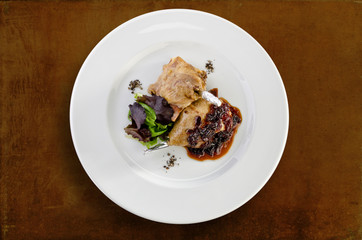 Roast duck legs
