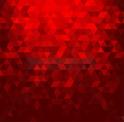 Abstract red mosaic background