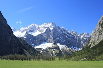 Fototapeta na wymiar Ahornboden in Tirol