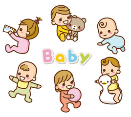 赤ちゃん　イラスト