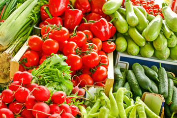 Fresh vegetables - organic vegetables