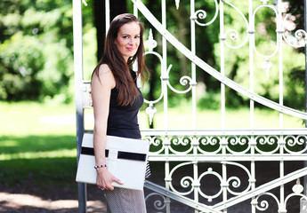 attraktive Geschäftsfrau