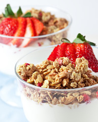 Muesli with greek yogurt