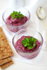 Beetroot mousse