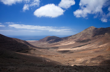 Fototapeta na wymiar Southern Fuereteventura, Gran Valle