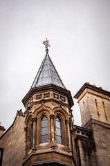 Fototapeta na wymiar Szczegóły z budynków uniwersyteckich, Cambridge, UK