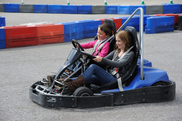 Go kart racing