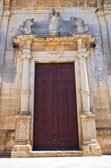 Mother Church of St. Luca. Palmariggi. Puglia. Italy.