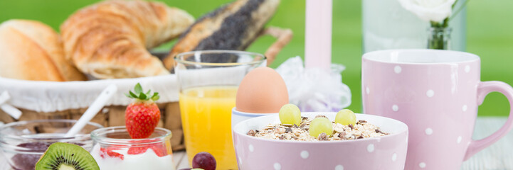 gesundes frühstück