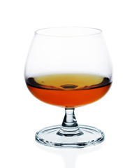 Glass of cognac