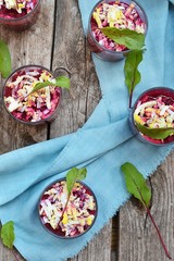 beet root Verrine